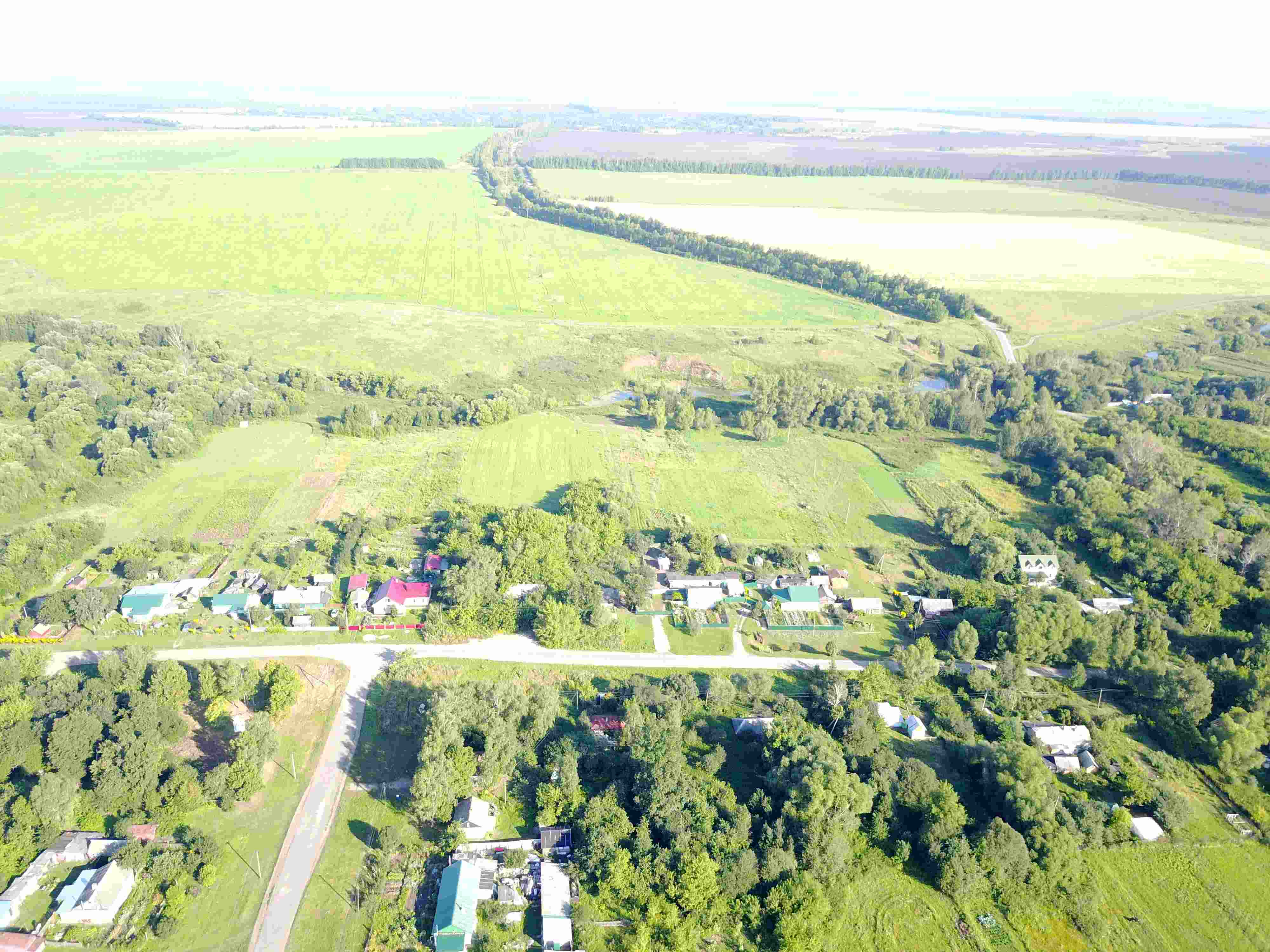 Панорама села фрагмент 2