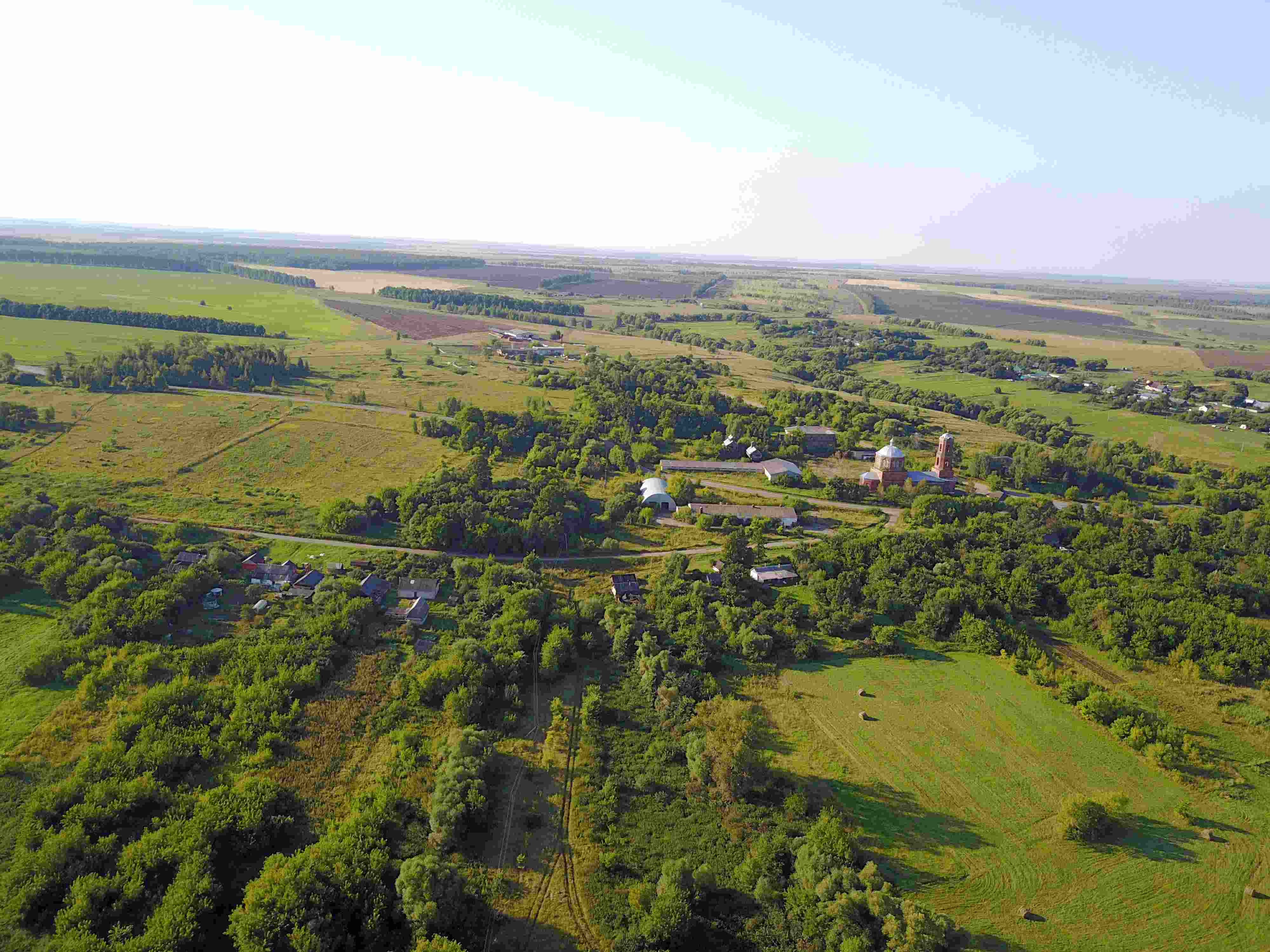 Панорама села фрагмент 3