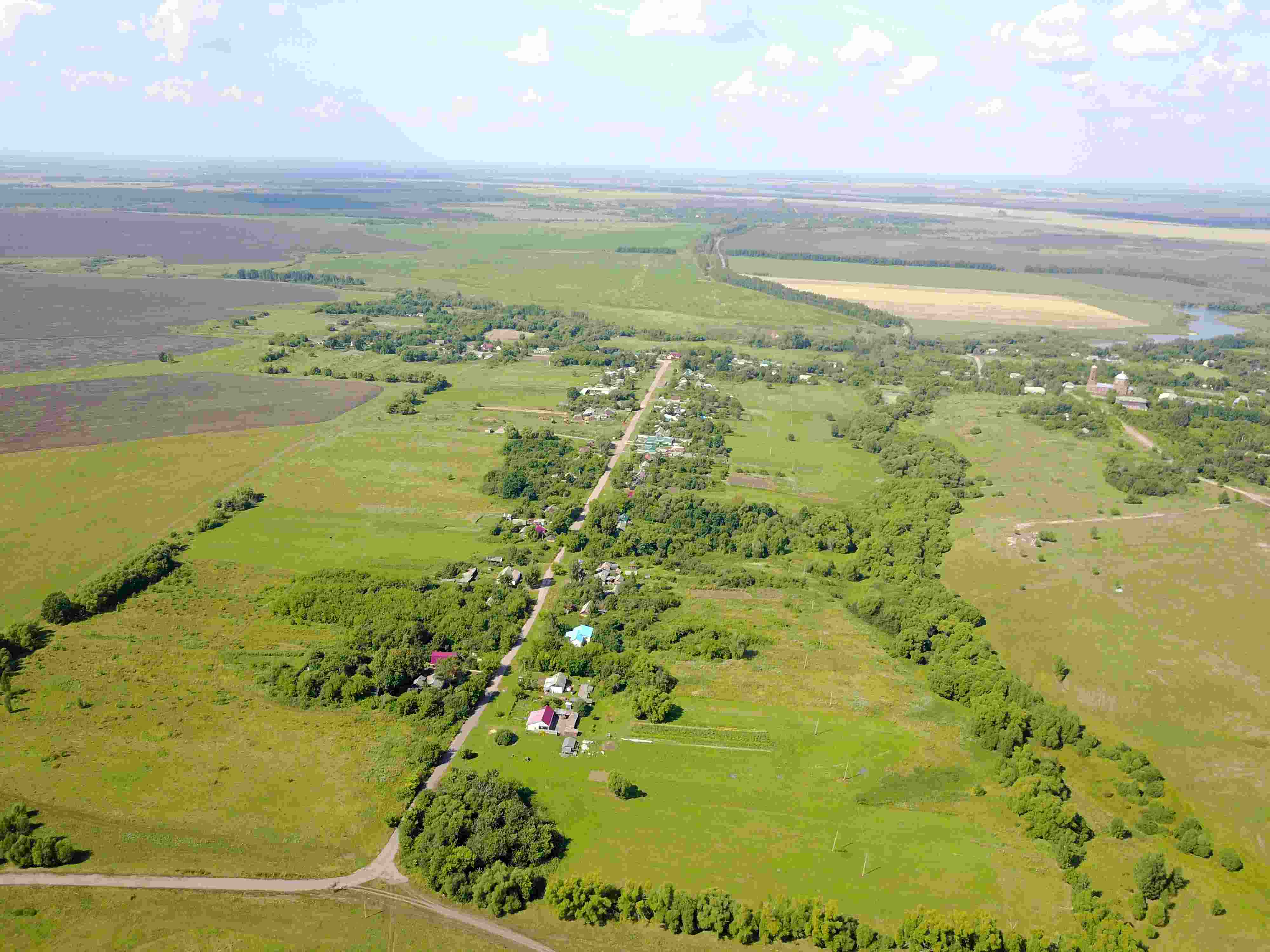Панорама села фрагмент 5